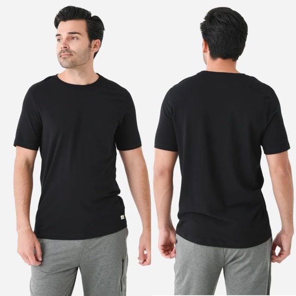 VUORI Men's Tuvalu Short sleeve Tee Black size Small style V101‎ - Picture 1 of 7